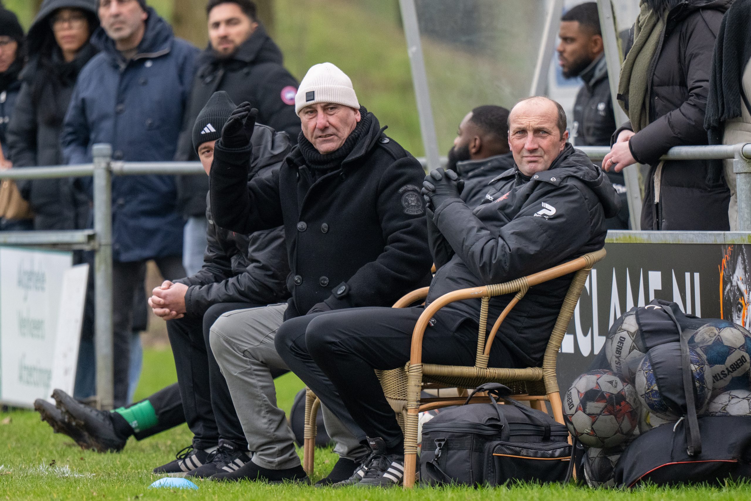 Afscheid van trainers