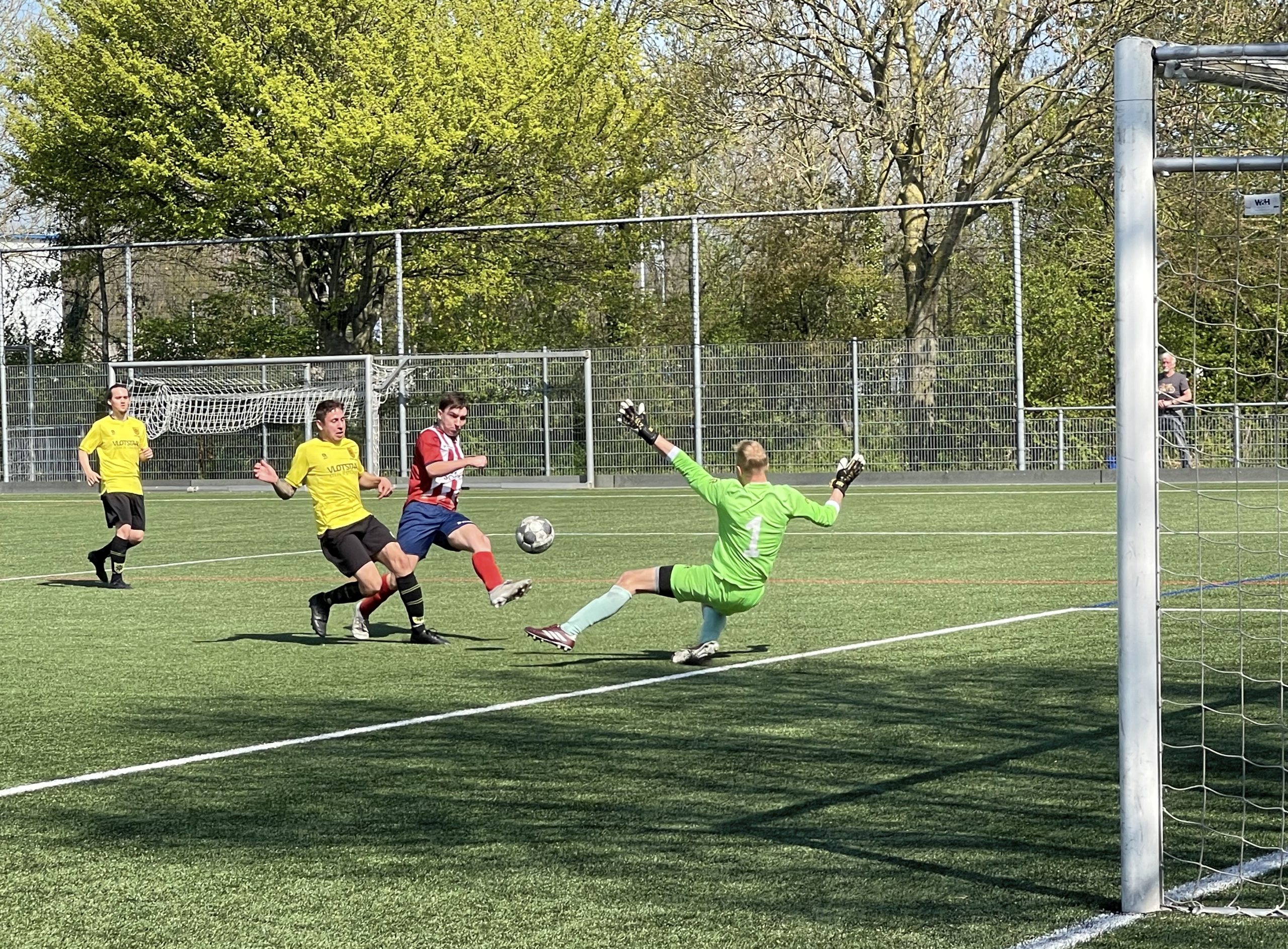 Tweede elftal krijgt kriebels