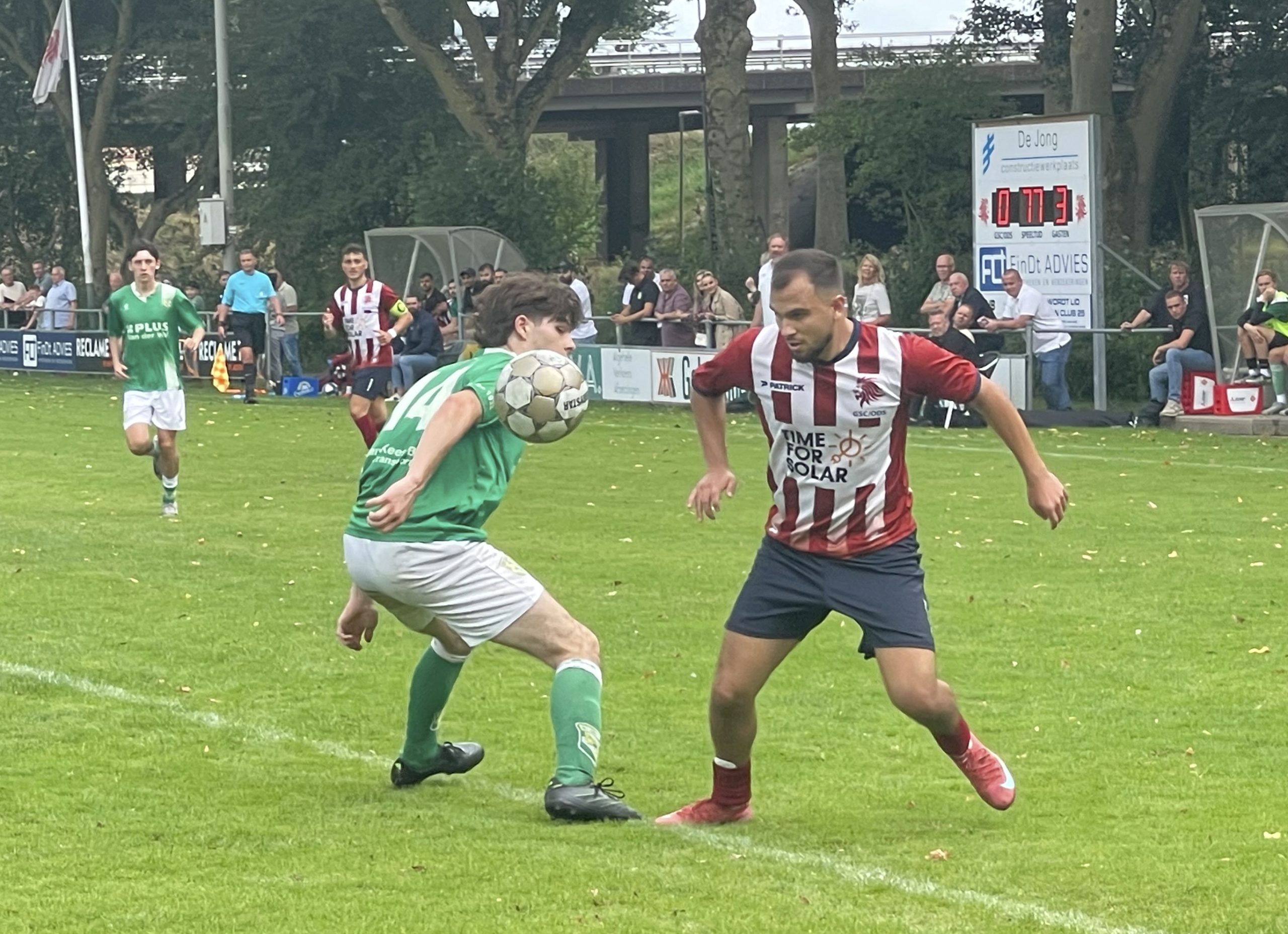 Eerste elftal nog in opbouw