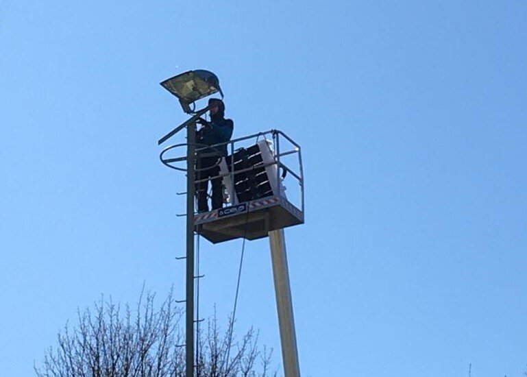 Problemen met lichtinstallatie
