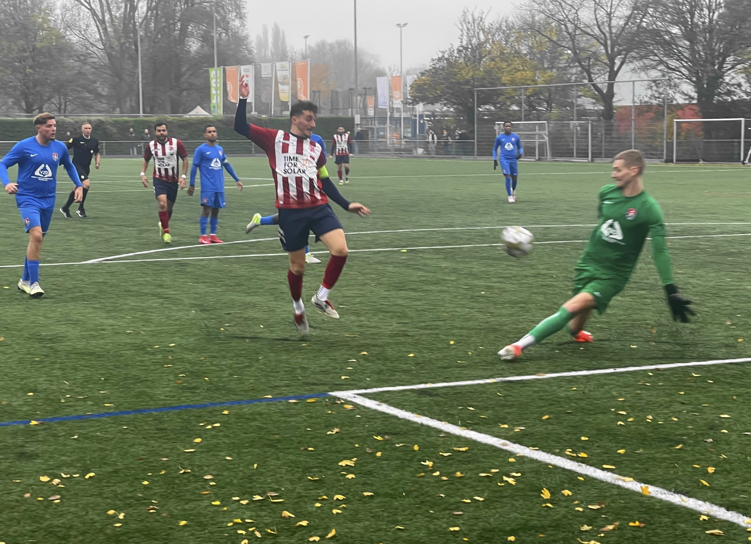 Eerste elftal boekt derde zege