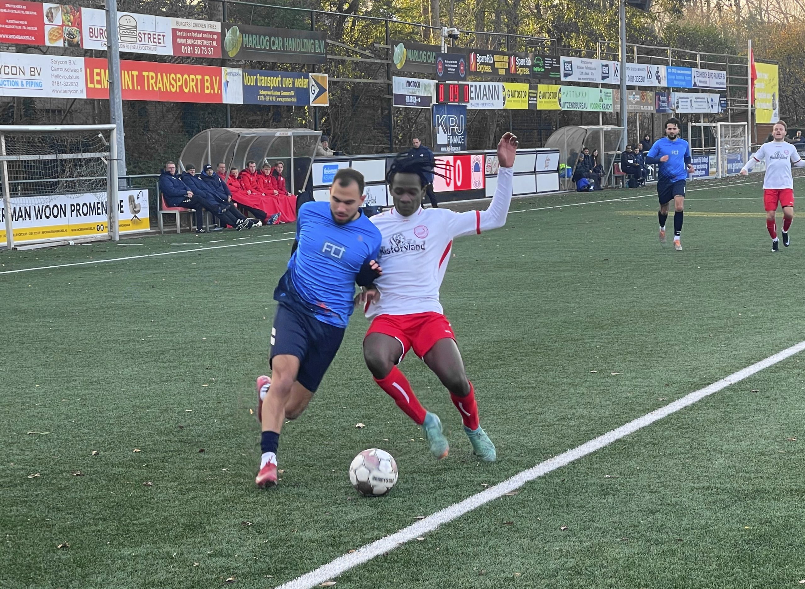 Eerste elftal krijgt te weinig