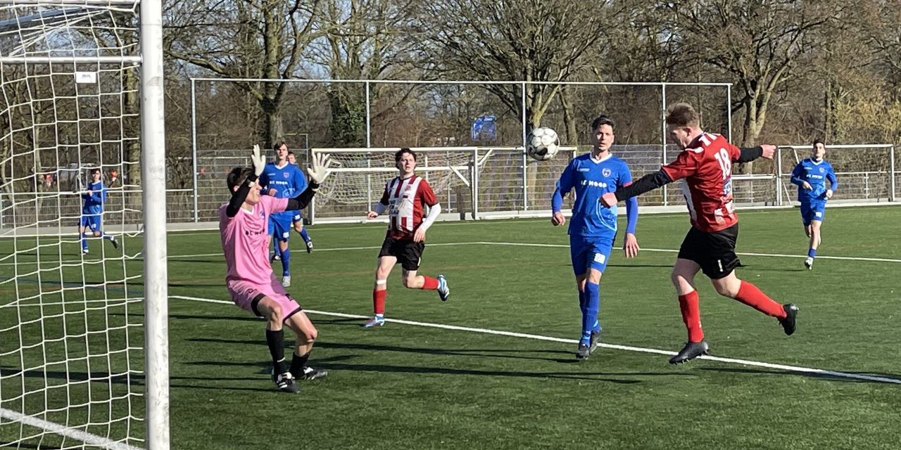 Moeizame zege tweede elftal