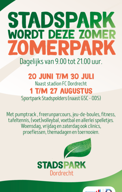 Parkeerplaats wordt sportpretpark