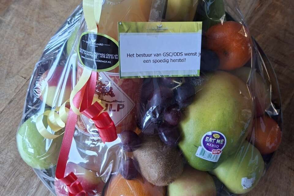 Bedankje van Oene